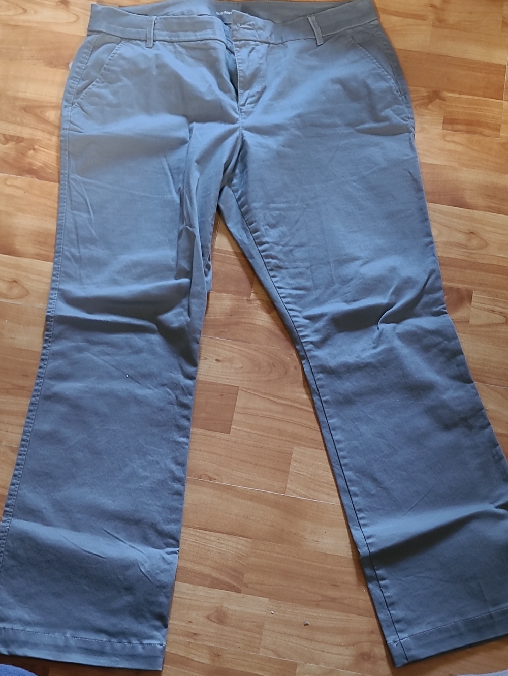 Classic Women's Boot Cut Jeans in Slate Blue